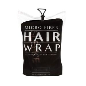 SLEEK’E Microfiber Hair Wrap Towel | NEW | Sleeke Micro Fiber Hair Wrap Black